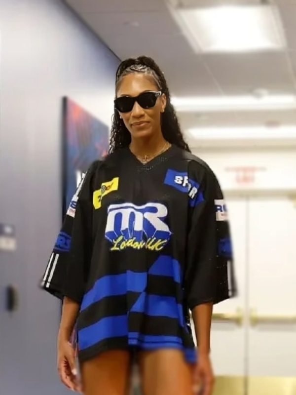 A’ja Wilson AT&T WNBA All-Star Game 2025 Black Jersey