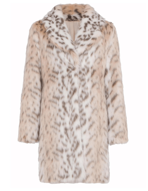 Yellowstone S04 Beth Dutton White Fur Coat