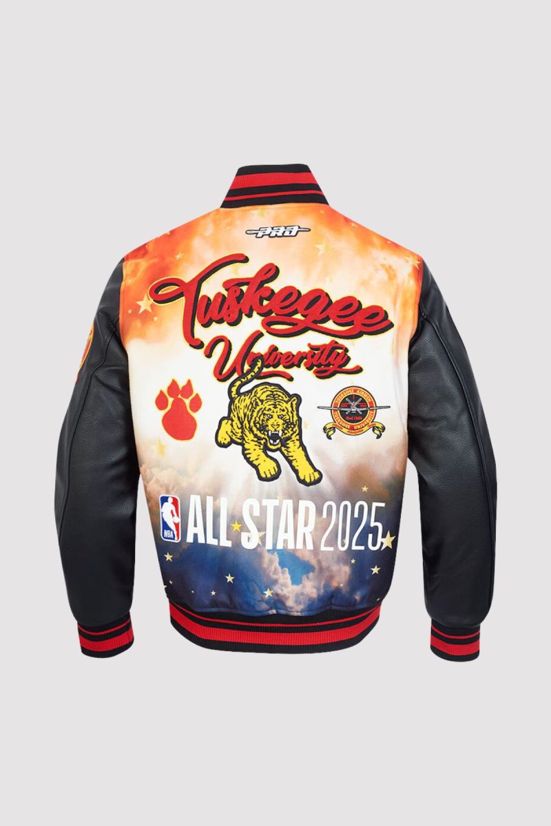2025 NBA All-Star Game x HBCU Full-Snap Varsity Jacket