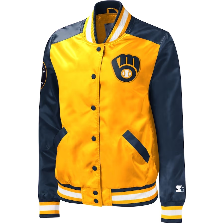 Milwaukee Brewers The Legend Satin Jacket