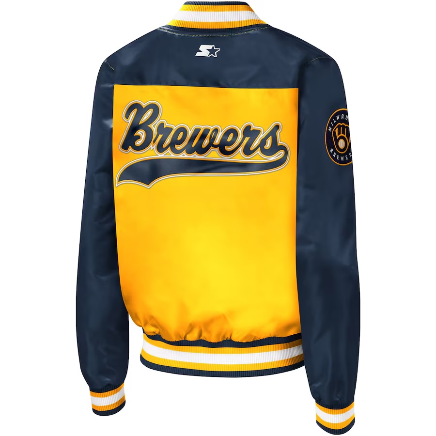 Milwaukee Brewers The Legend Satin Jacket