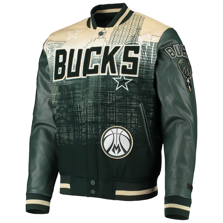 Milwaukee Bucks NBA Finals Champs Varsity Jacket