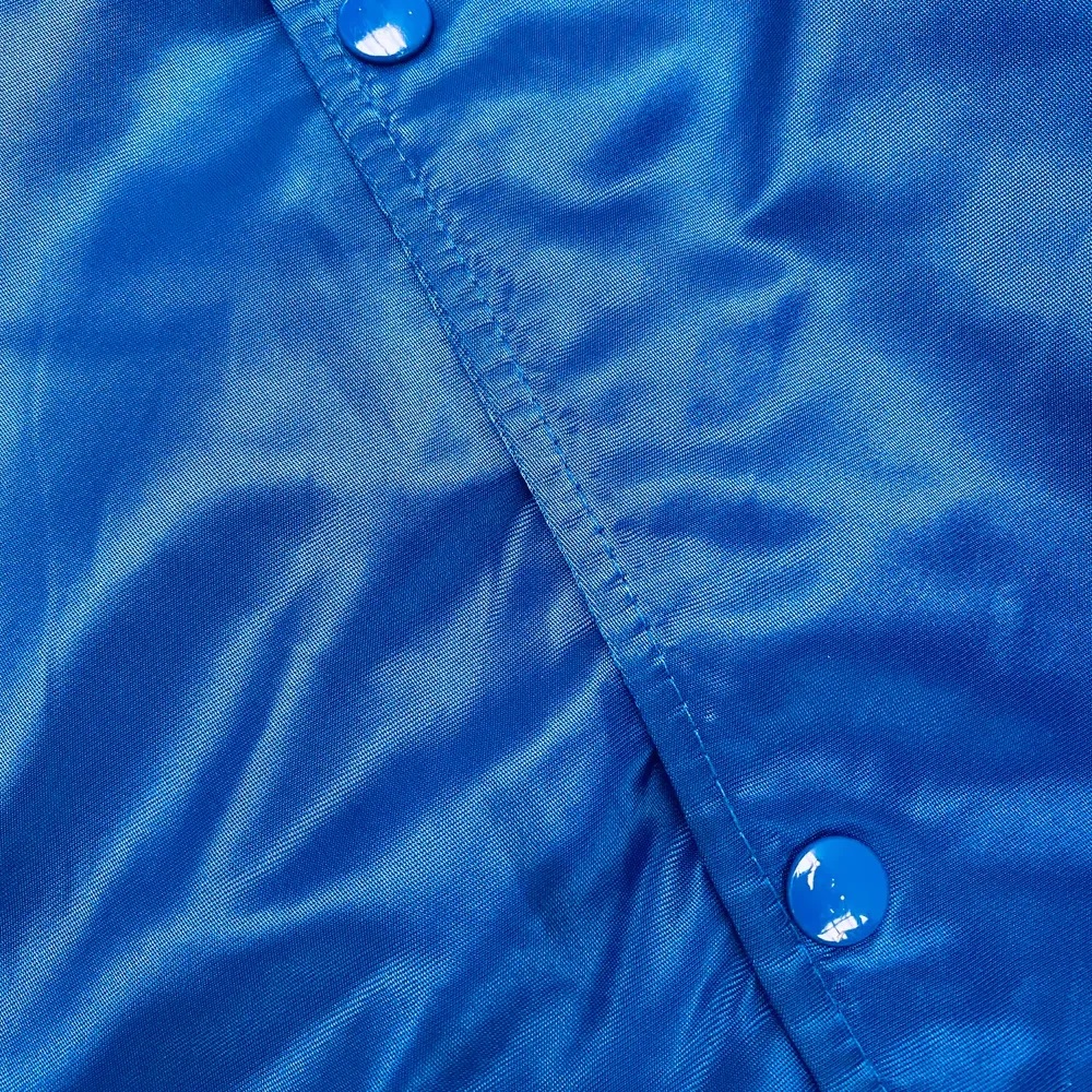 Minnesota Timberwolves 90’s Blue Satin Jacket - Image 7