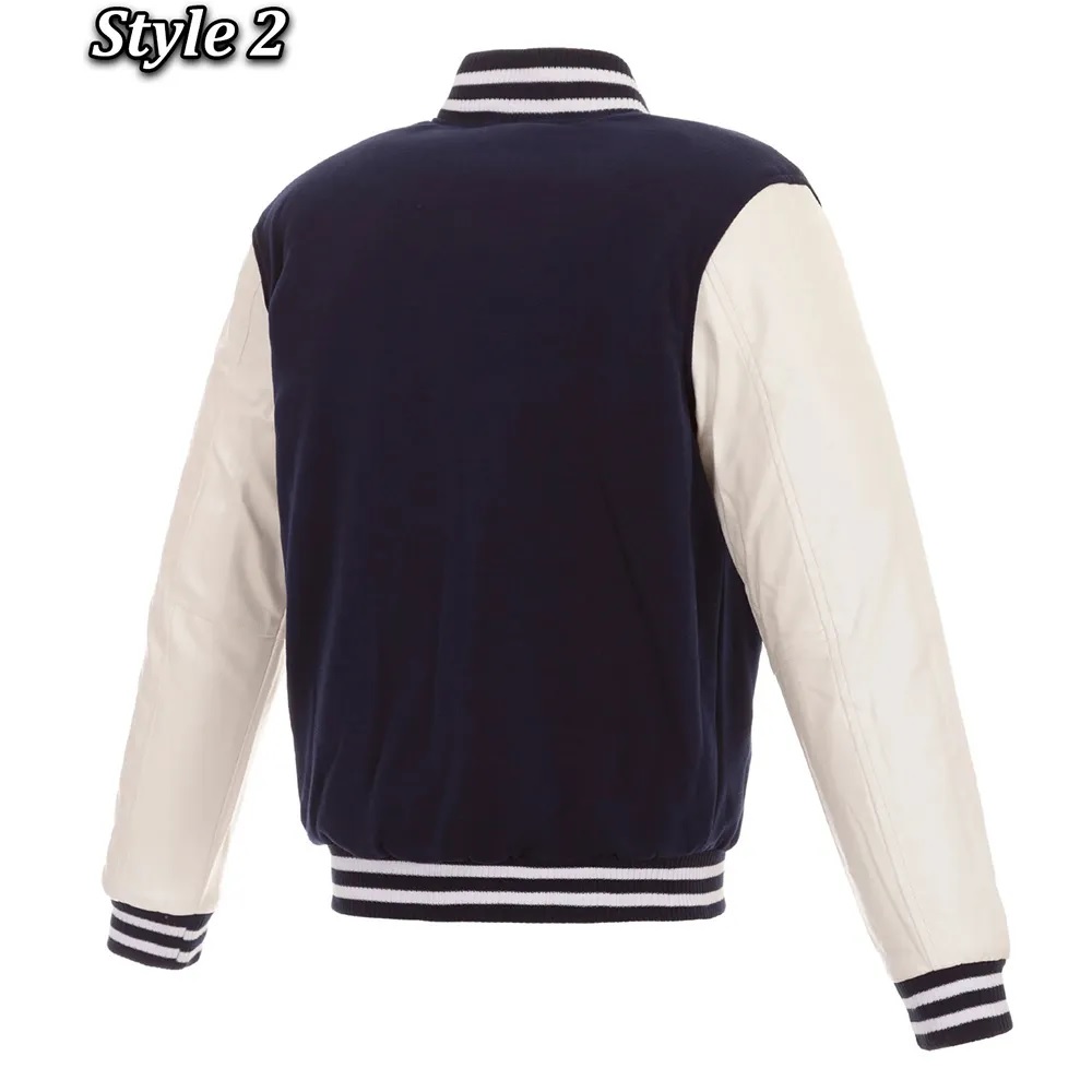 Minnesota Timberwolves Varsity Wool & Leather Jacket