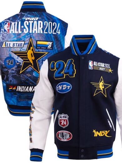 NBA All Star Game 2024 Varsity Jacket