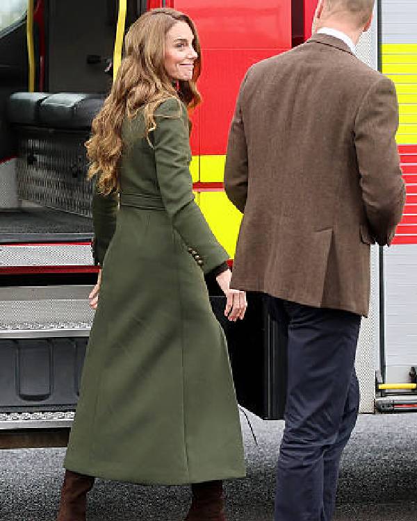 NIFRS College Kate Middleton Green Coat