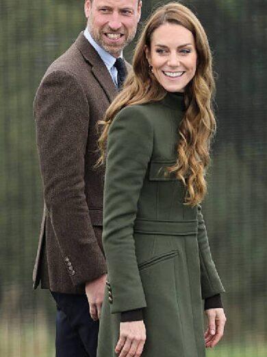 NIFRS College Kate Middleton Green Coat