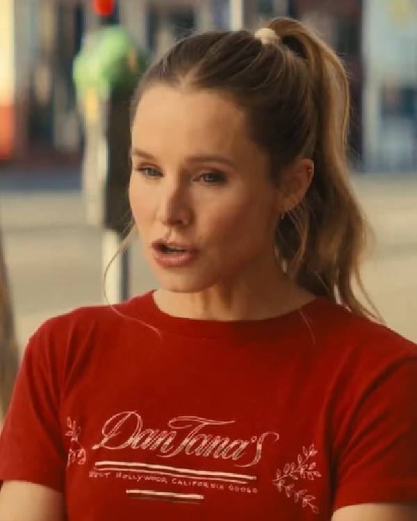Nobody Wants This S02 Kristen Bell Red Graphic T-Shirt