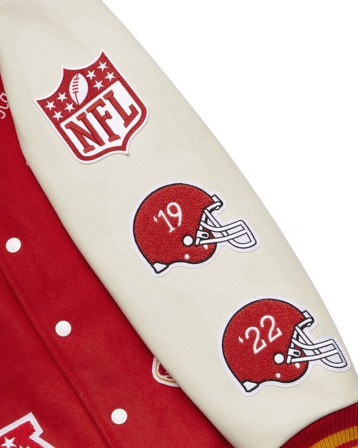 OVO x NFL Kansas City Chiefs Varsity Jacket
