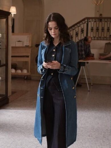 Only Murders in the Building S05 Selena Gomez Denim Coat