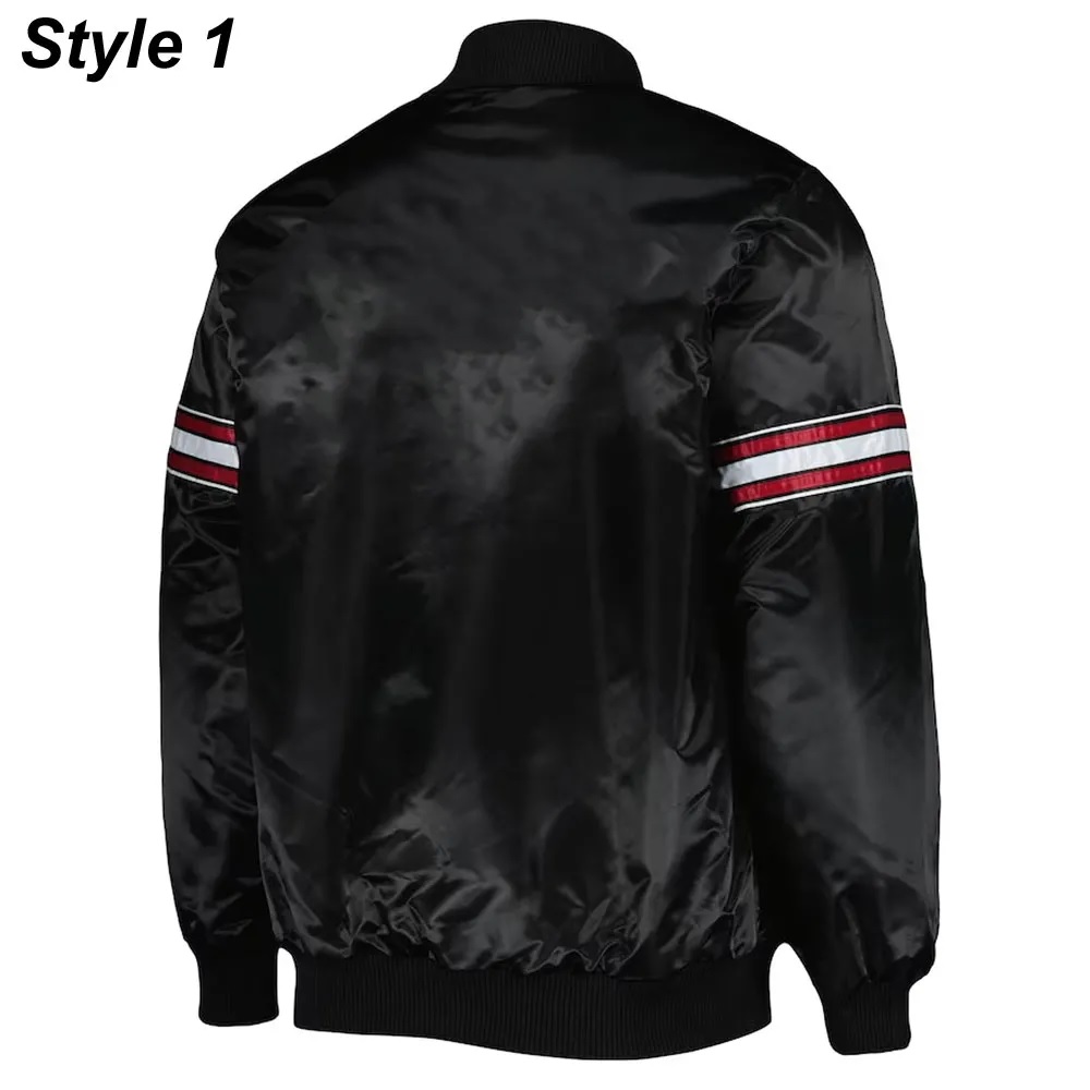 Miami Heat Pick & Roll Full-Snap Satin Jacket