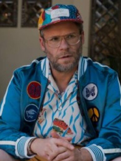 Platonic Seth Rogen Fish Printed Shirt