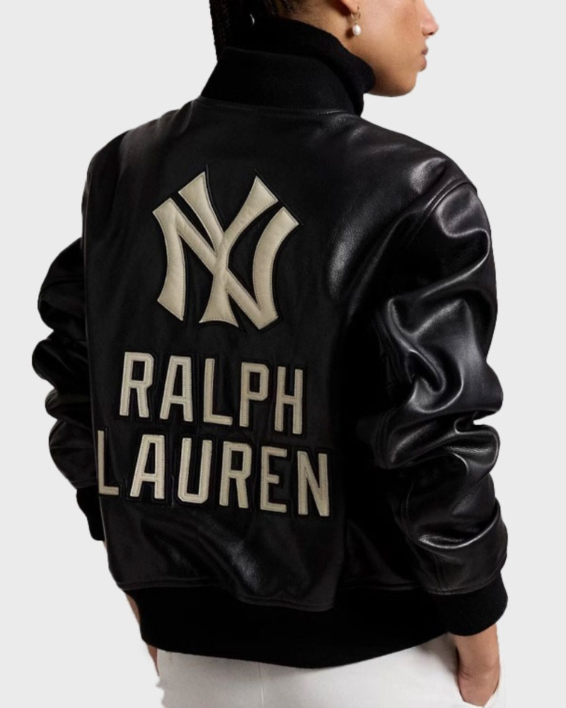Polo Ralph Lauren Yankees Leather Jacket