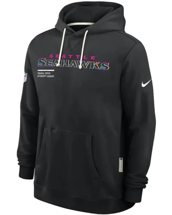 Aden Durde Seattle Seahawks 2025 Crucial Catch Hoodie - Image 2