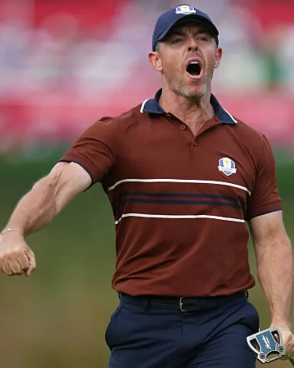 Team Europe Ryder Cup 2025 Brown Polo T-Shirt