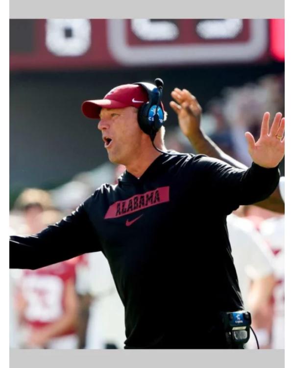 Alabama Kalen Deboer Black Hoodie - Image 3