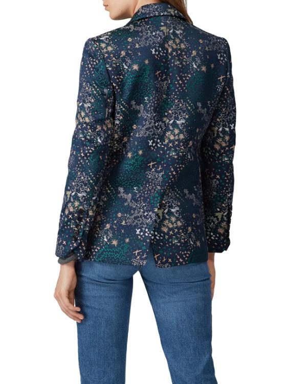 Alex Vs America S05 Blue Printed Blazer