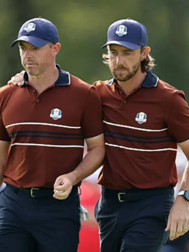 Team Europe Ryder Cup 2025 Brown Polo T-Shirt