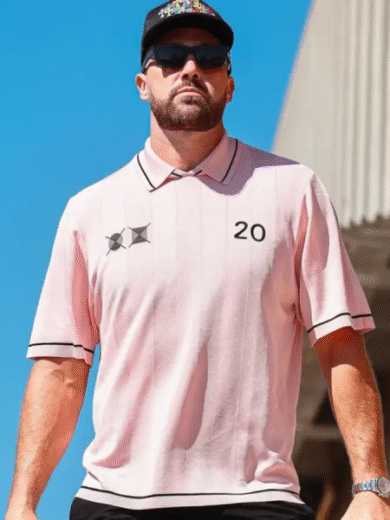 Travis Kelce Chiefs VS Ravens The Liga Polo Shirt