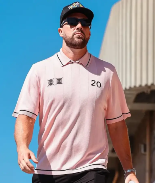 Travis Kelce Chiefs VS Ravens The Liga Polo Shirt