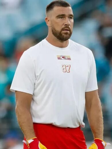 Travis Kelce KC 87 White T-Shirt