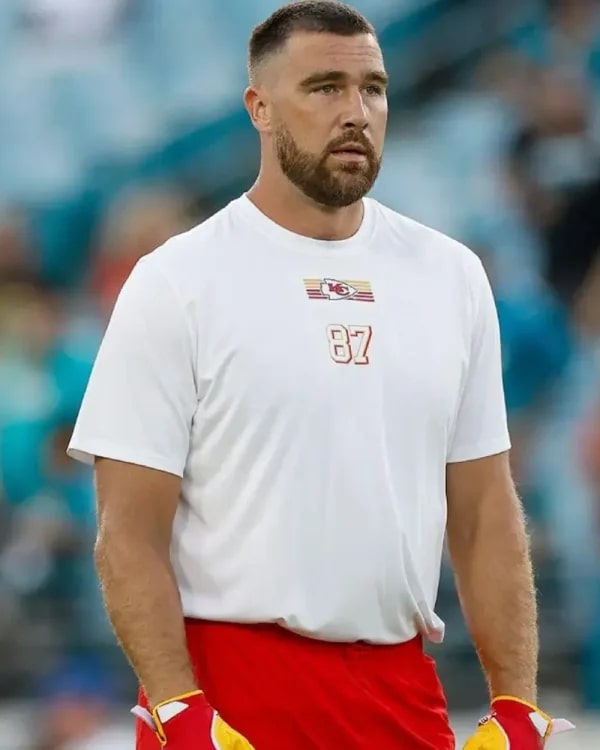 Travis Kelce KC 87 White T-Shirt