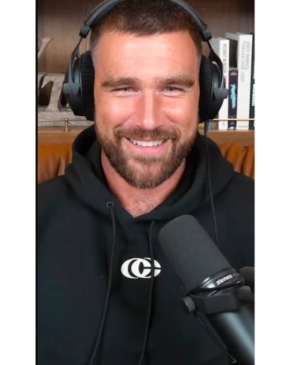 Travis Kelce U Premium Fleece Pullover Hoodie