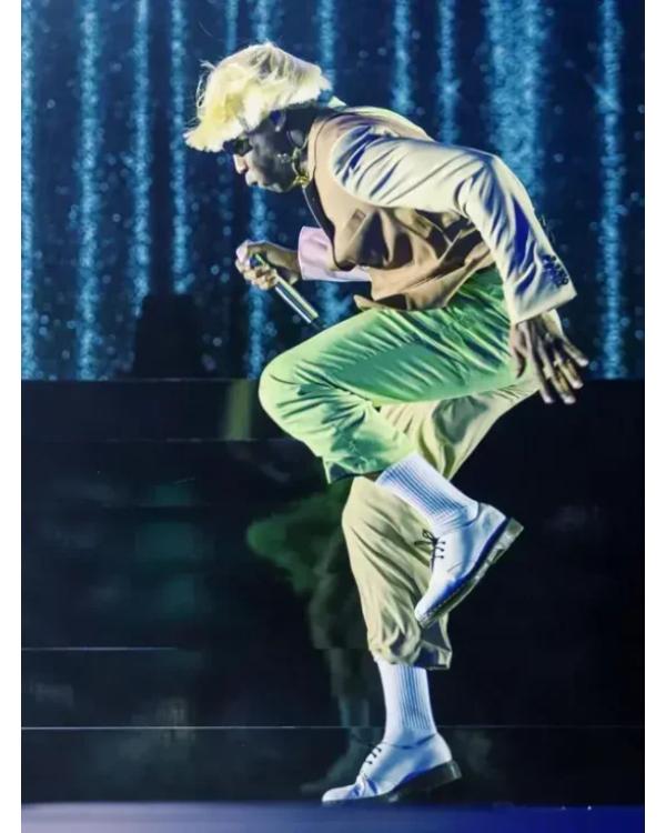 Tyler The Creator Camp Flog Gnaw Color-Block Blazer