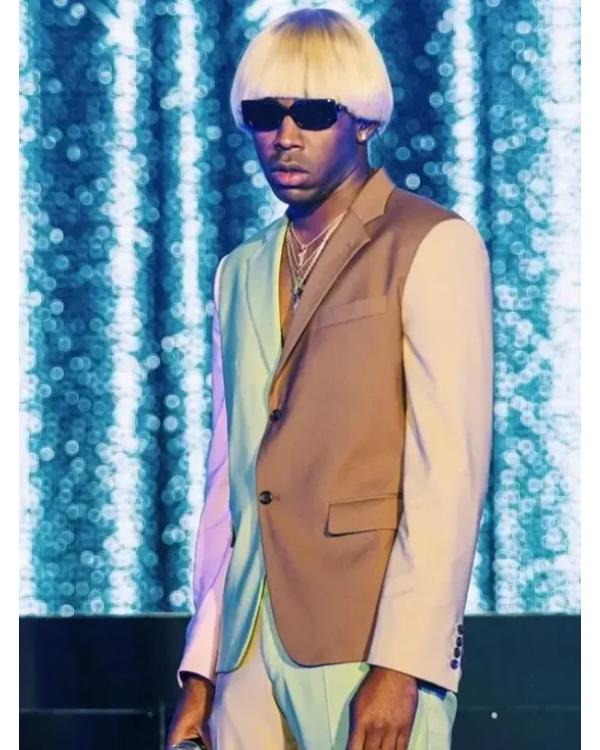 Tyler The Creator Camp Flog Gnaw Color-Block Blazer