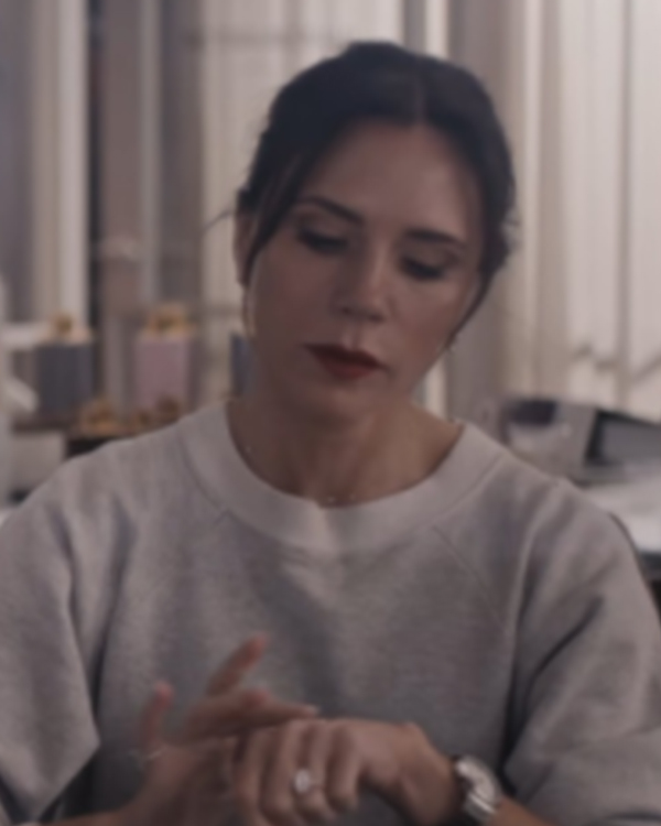 Victoria Beckham S01 Victoria Beckham Grey Sweatshirt