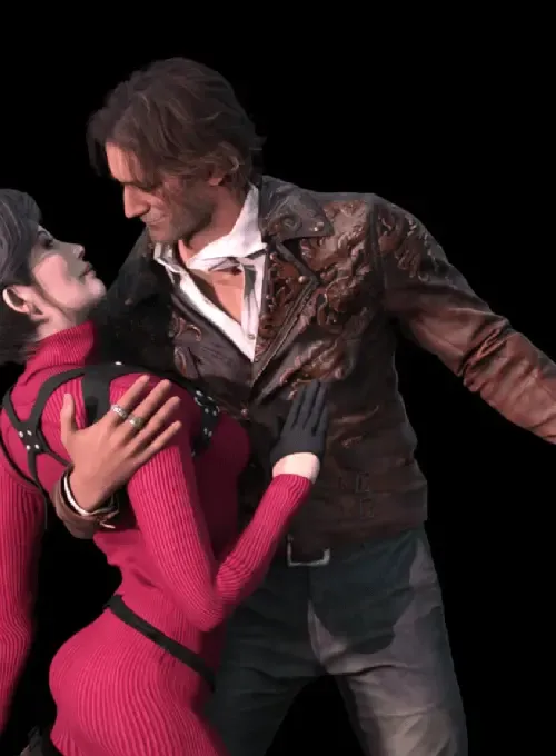 Dr. Luis Serra Navarro Brown Leather Jacket