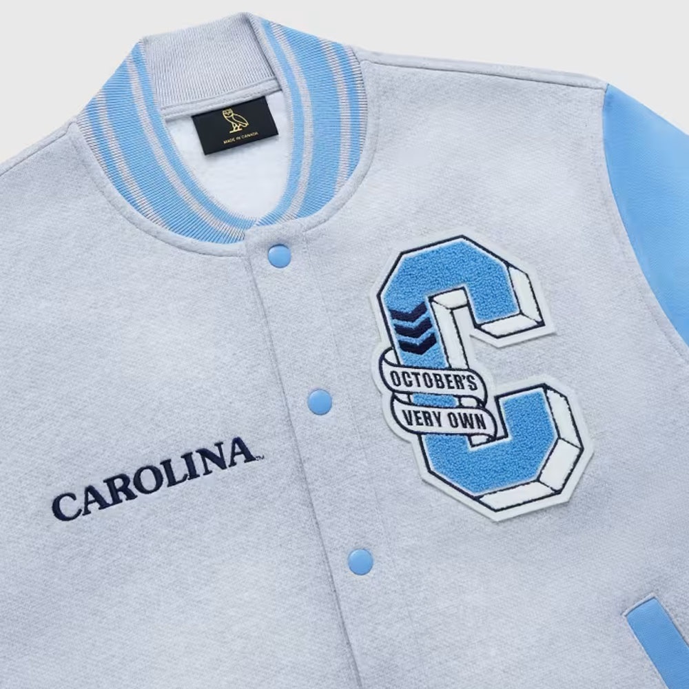 OVO X NCAA Collab Drake Limited Edition North Carolina Jacket