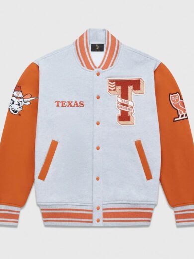 NCAA OVO Texas Longhorns Varsity Jacket