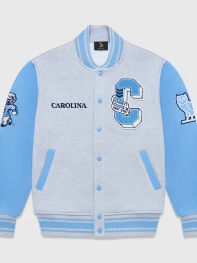 OVO X NCAA Collab Drake Limited Edition North Carolina Jacket