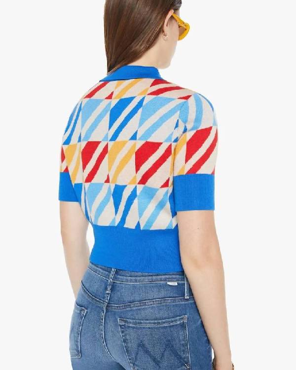 English Teacher S02 Stephanie Koenig Multicolor Sweater