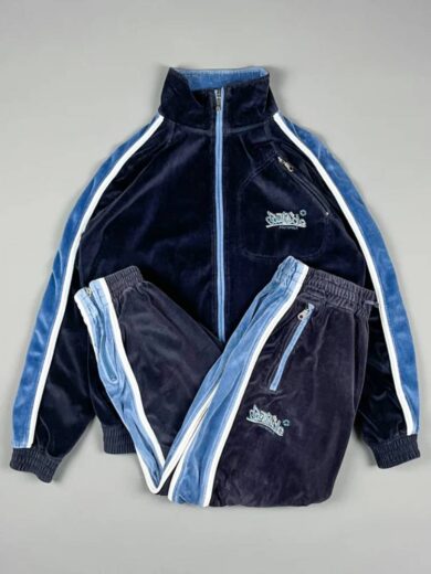 Oldskool Gear Southpole Velour Tracksuit