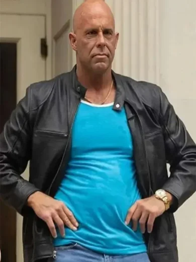 Webtective 2025 John Brady Black Leather Jacket