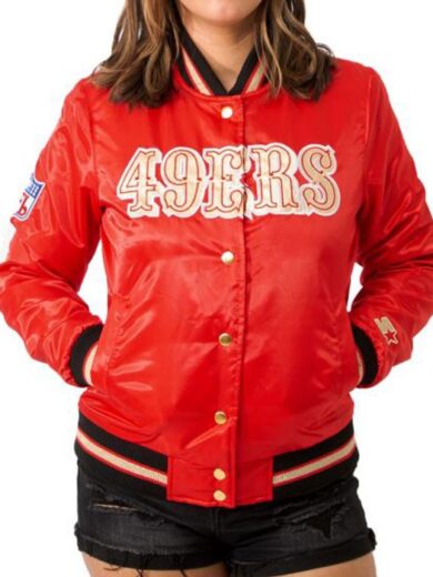 Women San Francisco 49ers Starter Jacket