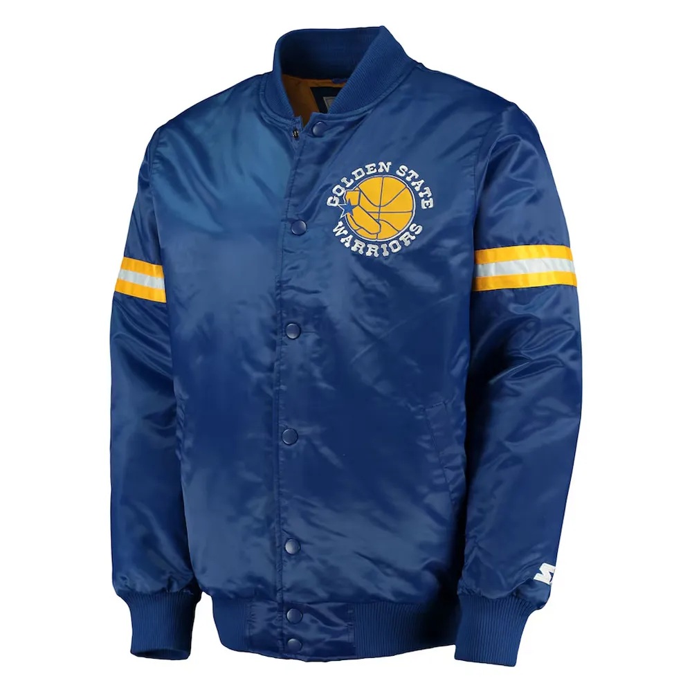 Golden State Warriors Starter Royal Jacket