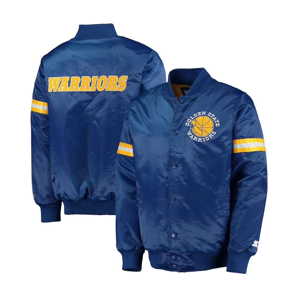 Golden State Warriors Starter Royal Jacket