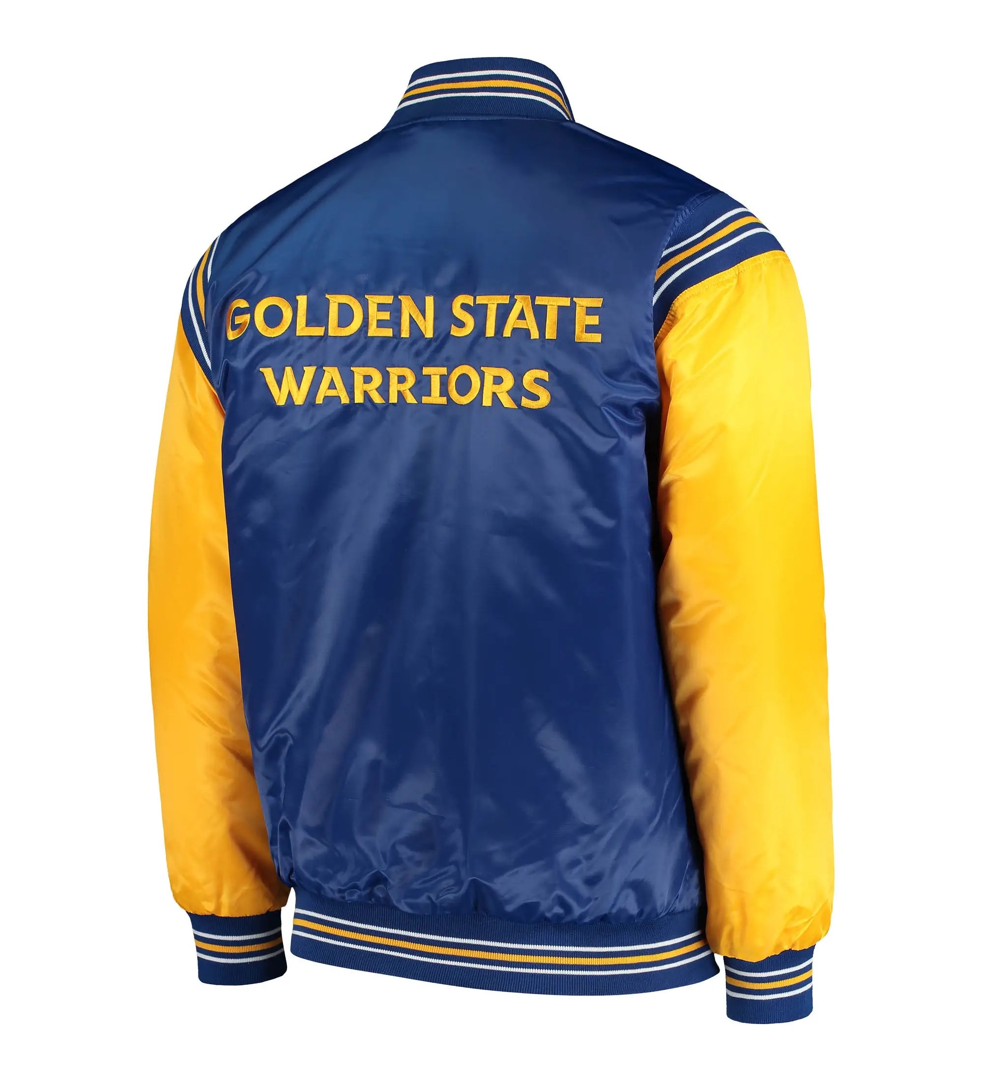 Golden State Warriors The Enforcer Varsity Satin Jacket